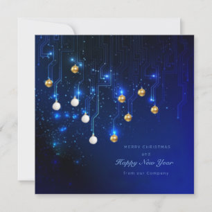 Christmas electric card