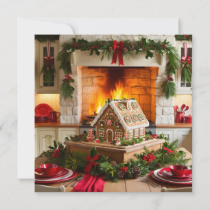 Christmas Elegance  Invitation