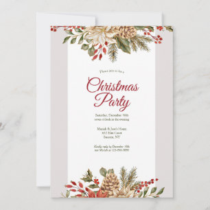 Christmas Elegance Invitation