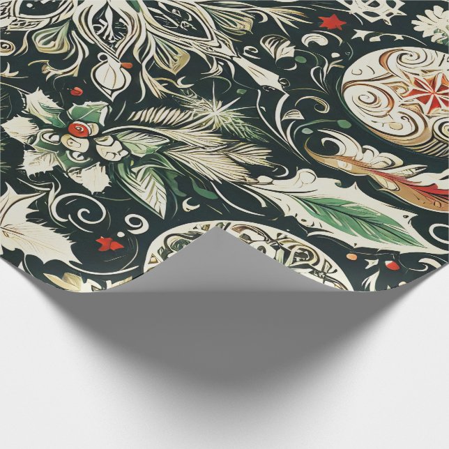 Christmas Elegance n32 Wrapping Paper (Corner)