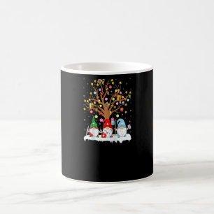 Christmas Element Tree With Gnome Nurse Christmas Coffee Mug
