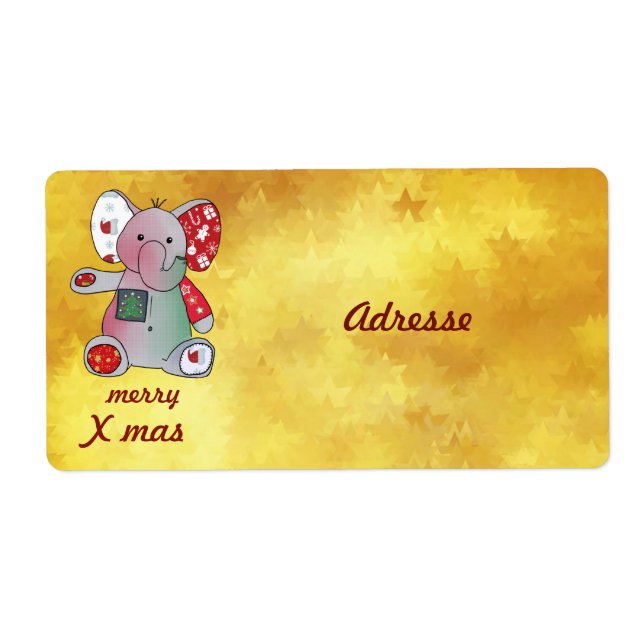 Christmas elephant (Front)