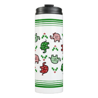 Christmas Elephant Tumbler