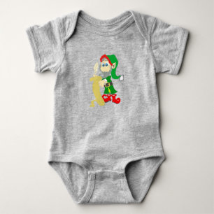 Christmas Elf Baby Bodysuit
