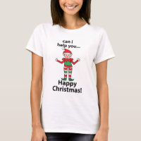Christmas Elf Can I Help You Happy Christmas Elf