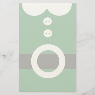 Christmas Elf Costume - Clean Christmas graphic Stationery