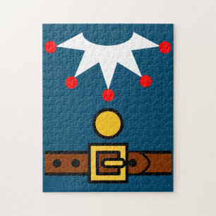 Christmas Elf Costume for Women, Kids, Girls, Xmas Jigsaw Puzzle