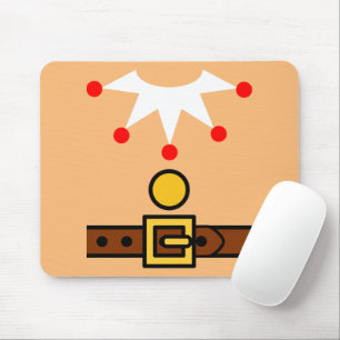 Christmas Elf Costume for Women, Kids, Girls, Xmas Mouse Pad