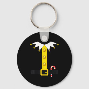 Christmas Elf Costume Key Ring