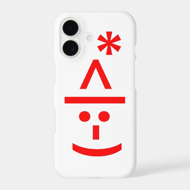 Christmas Elf Emoticon Xmas ASCII Text Art (Back)