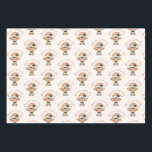 Christmas Elf From Santa Wrapping Paper Sheet<br><div class="desc">watercolor christmas nutcrackers and elves make these winter wrapping paper sheets perfect for winter holidays.</div>