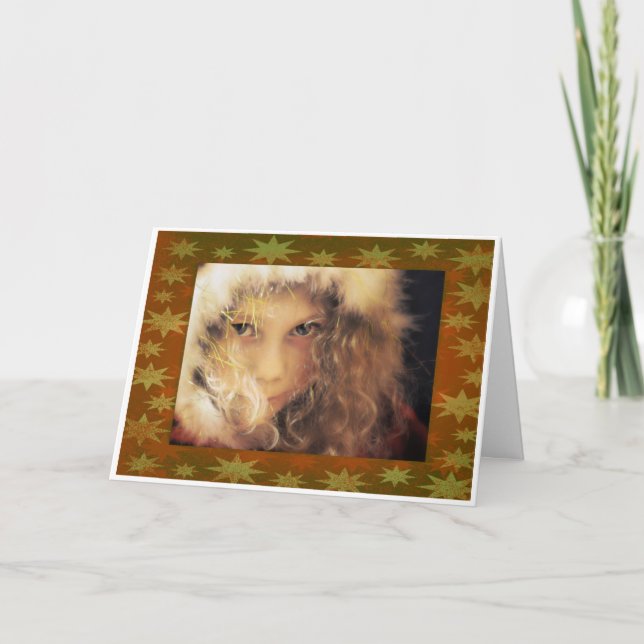 Christmas Elf Holiday Card (Front)