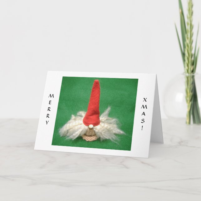 Christmas Elf Holiday Card (Front)