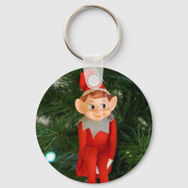 Christmas Elf Key Ring (Front)