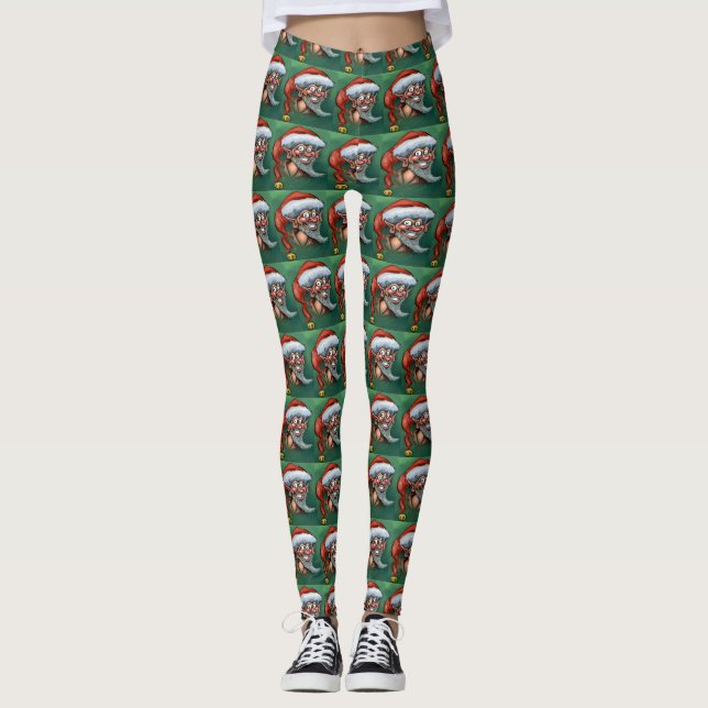 Christmas Elf Leggings (Front)