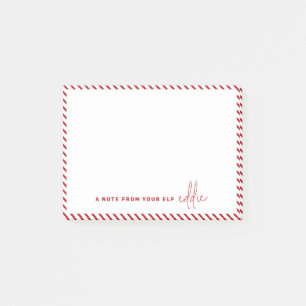 Christmas Elf Message A Note from your Elf