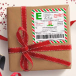 Christmas Elf North Pole Address Shipping Labels<br><div class="desc">Help Santa dress up his presents for your loved ones. Your kids will be chuffed to receive personalised mail from the Elf Department.</div>
