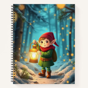 Christmas elf notebook