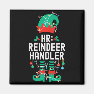 Christmas Elf Office Team Party Family Matching Magnet