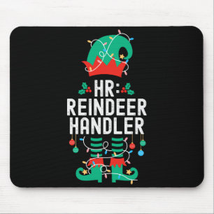 Christmas Elf Office Team Party Family Matching  Mouse Pad