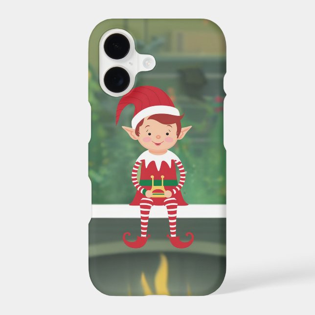 Christmas Elf on Shelf iPhone / iPad case (Back)