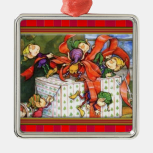 Christmas Elf Ornament