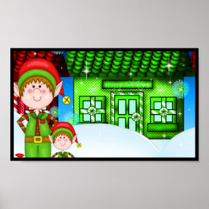 Christmas Elf Poster