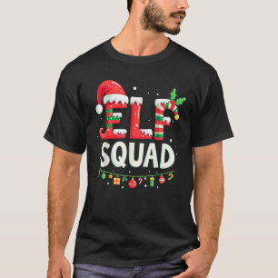 Christmas Elf Squad Family Matching Xmas Party Chr T-Shirt