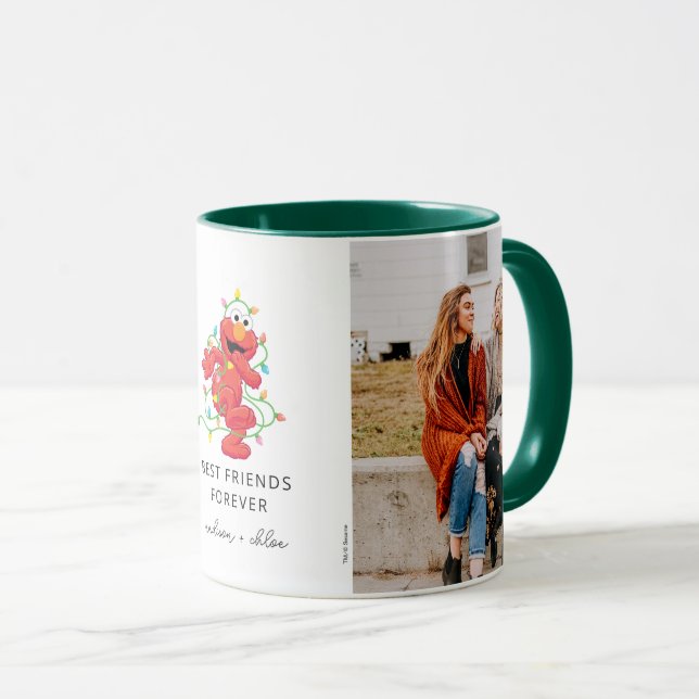 Christmas Elmo | Best Friends - Photo Mug (Front Right)