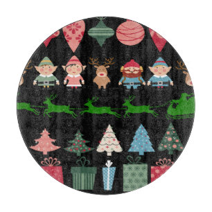 Christmas Elves and More Cutting Board