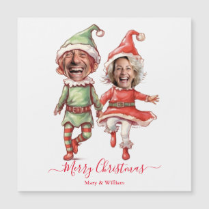 Christmas elves couple