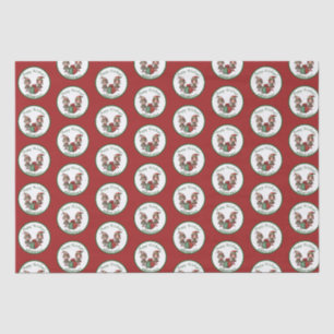 Christmas Elves Custom business Holiday Tissue Paper