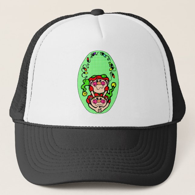 Christmas Elves Trucker Hat (Front)