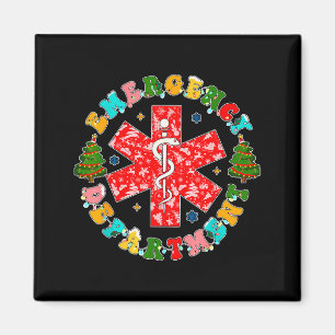 Christmas Emergency Room Er Rn Nurse Department He Magnet