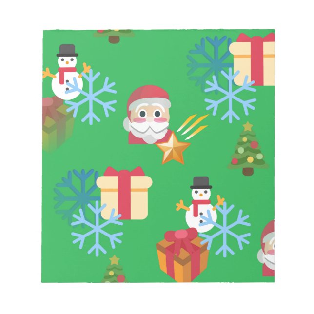 christmas emoji notepad (Front)