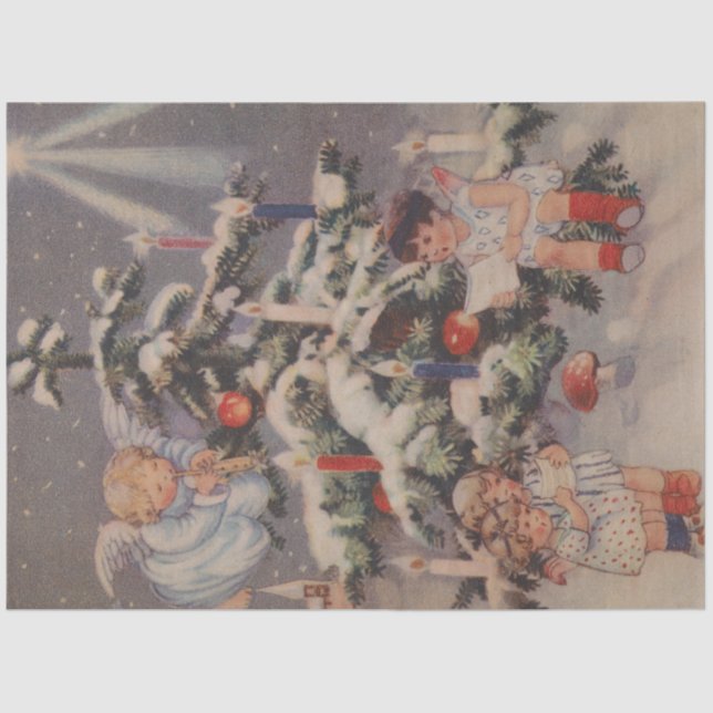 Christmas Emphera Series Design 1 Tissue Paper (Front)