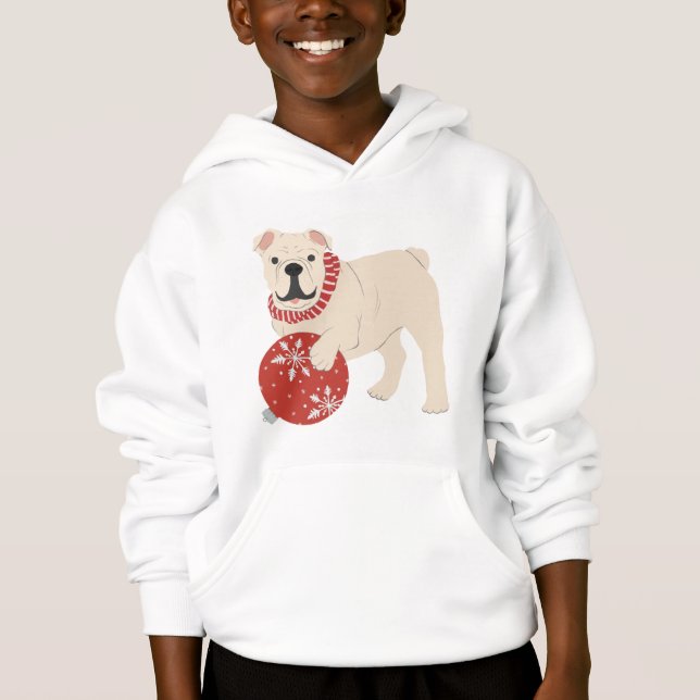 Christmas English Bulldog  (Front)