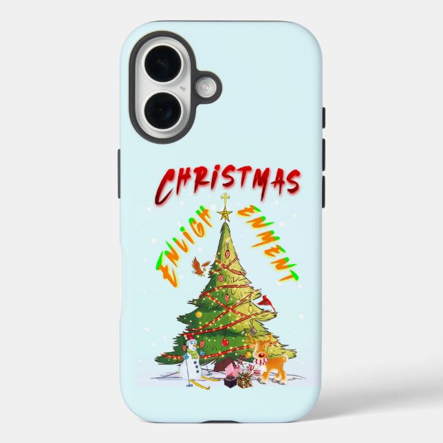 Christmas Enlightenment Case-Mate iPhone Case (Back)