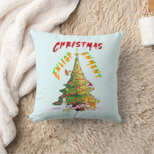 Christmas Enlightenment Cushion
