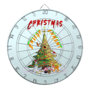 Christmas Enlightenment Dartboard
