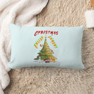 Christmas Enlightenment Lumbar Cushion