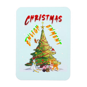 Christmas Enlightenment Magnet