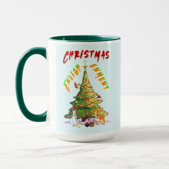 Christmas Enlightenment Mug (Left)