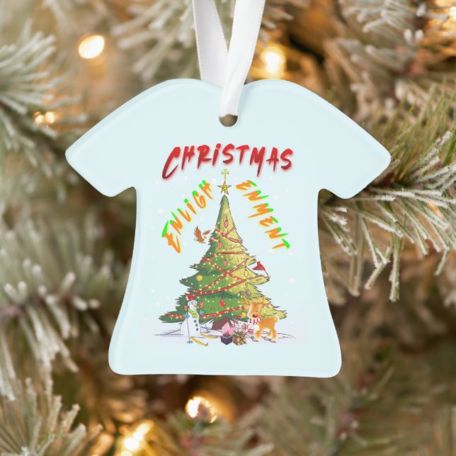 Christmas Enlightenment Ornament (Tree)