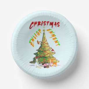 Christmas Enlightenment Paper Plate