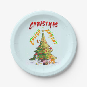 Christmas Enlightenment Paper Plate