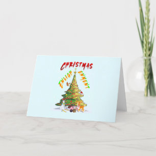 Christmas Enlightenment Thank You Card