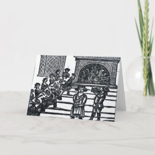 Christmas Entertainment Holiday Card