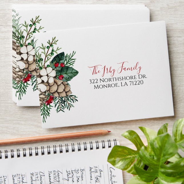 Christmas Envelopes (Stacked)