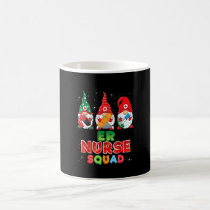 Christmas ER Nurse squad Christmas Gnome Coffee Mug